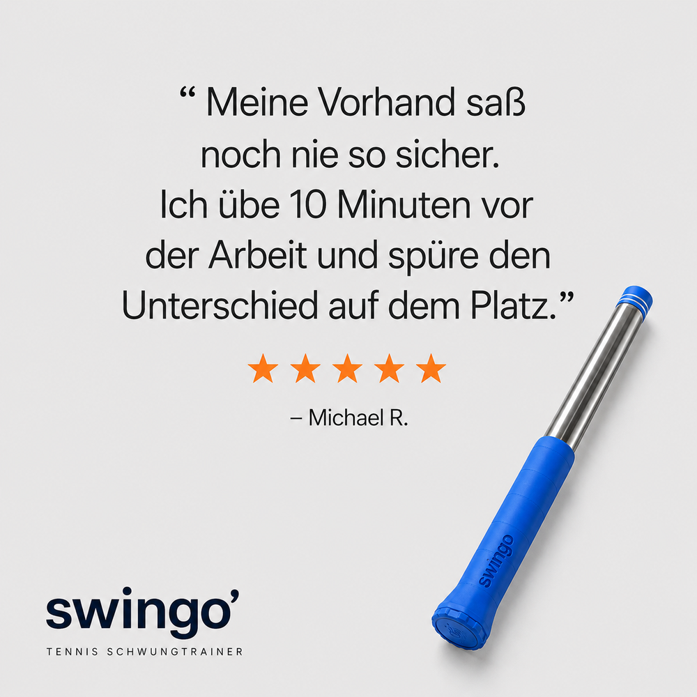 Swingo™ - Trainiere den Schwung. Gewinne das Match.