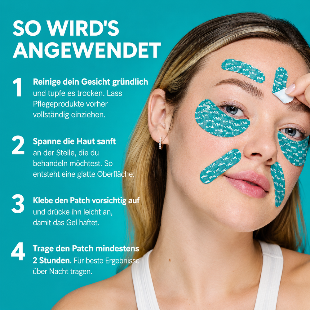 Lunéa - Peptid Anti-Falten Patches