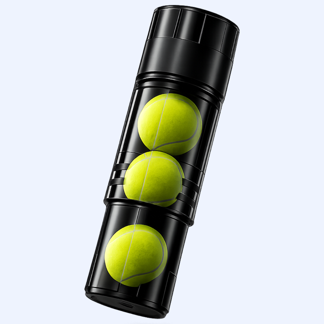 Tennisball Druckbehälter