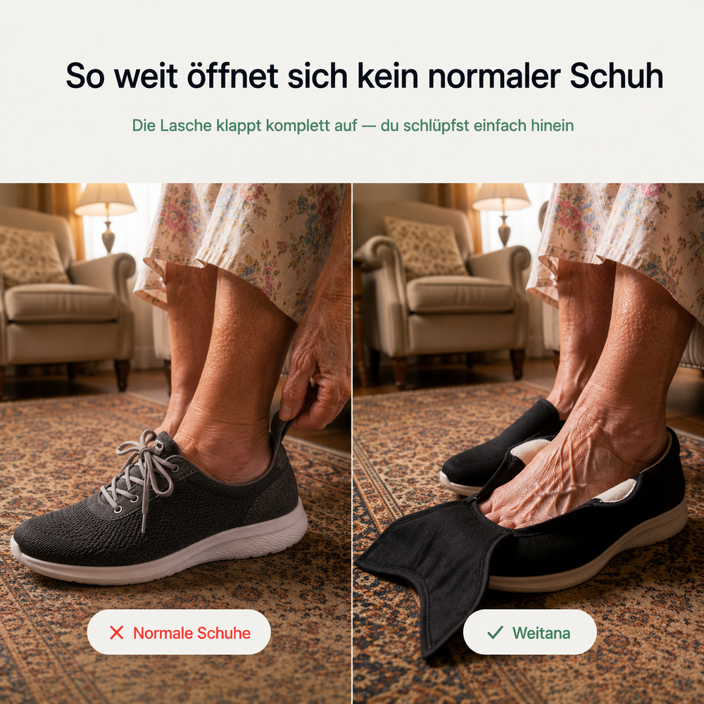 Weitana™ — Verstellbarer Schuh bei geschwollenen Füßen