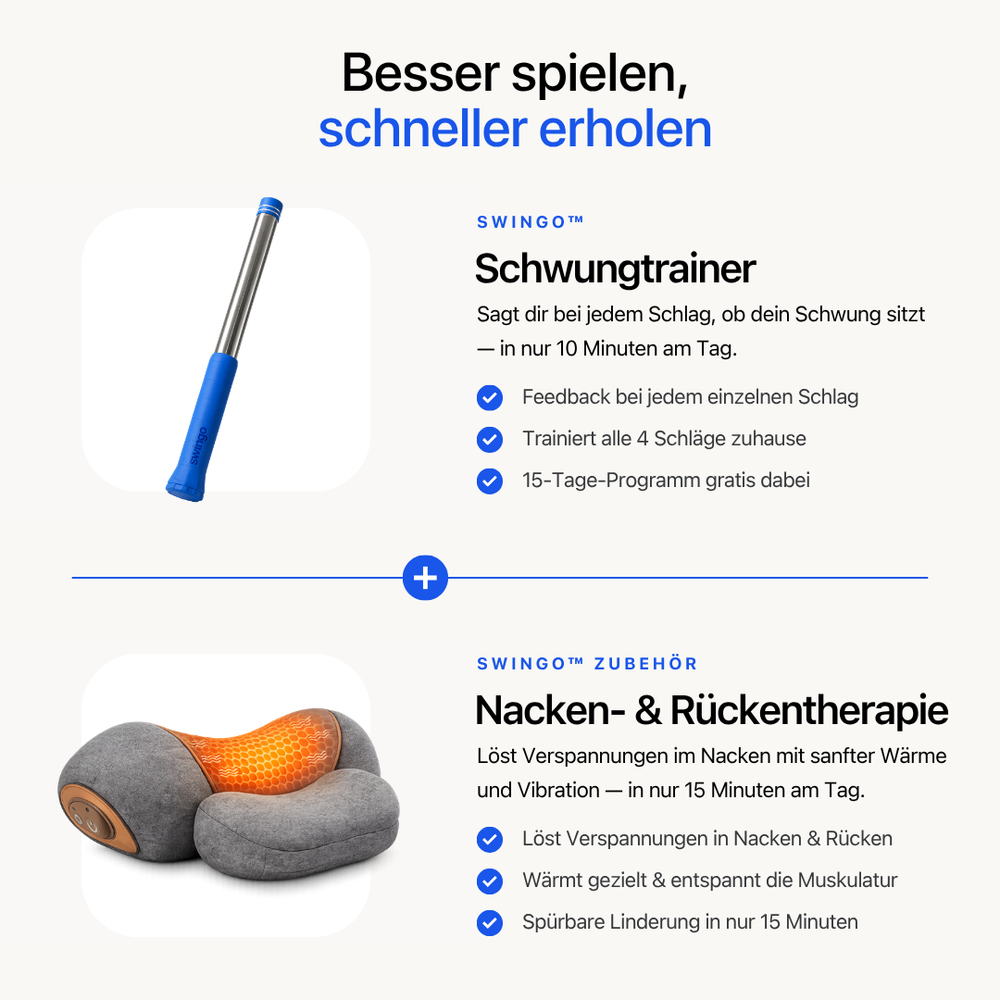 Swingo Trainer + Nacken- & Rückentherapie